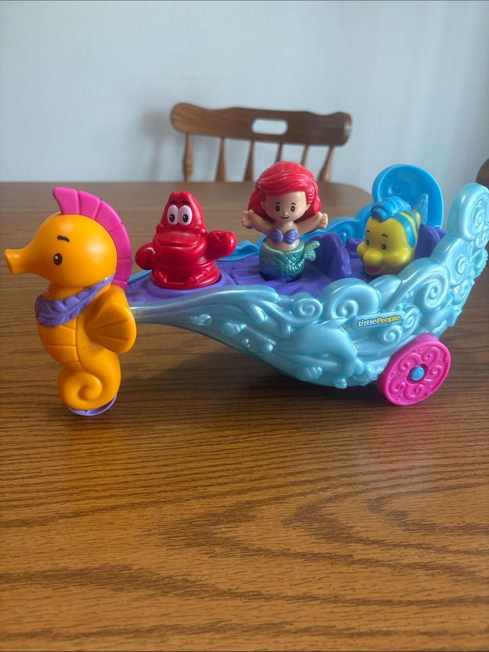 The Little Mermaid Seaside Chariot - Blue/Purple